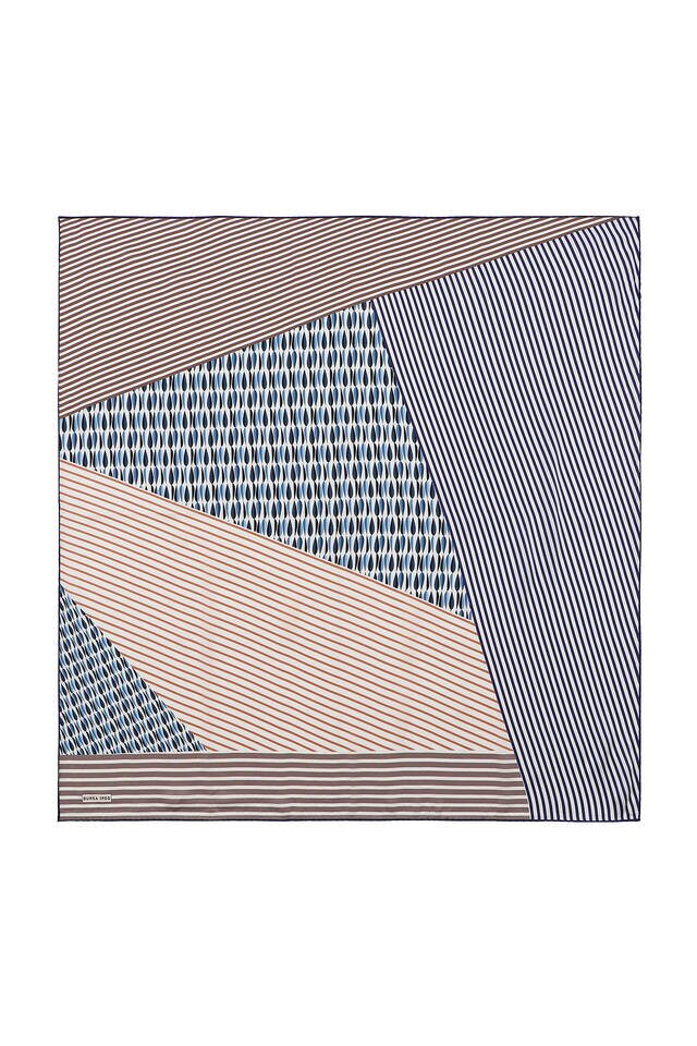 Indigo Drop Sura Silk Square Scarf - 2