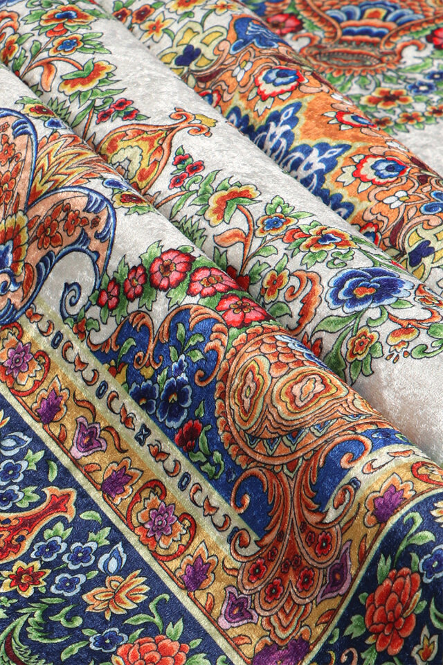 Gold Kadife Halı Seccade - 2