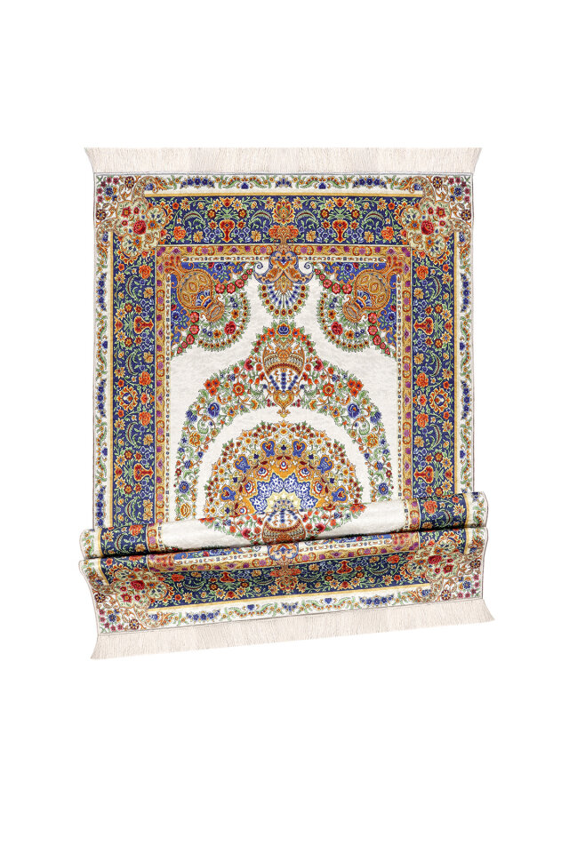 Gold Kadife Halı Seccade - 4