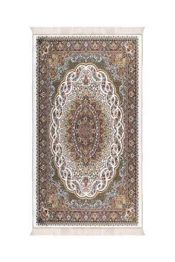 Kahverengi Kadife Halı Seccade 