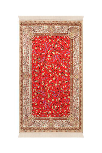 Kırmızı Kadife Halı Seccade 