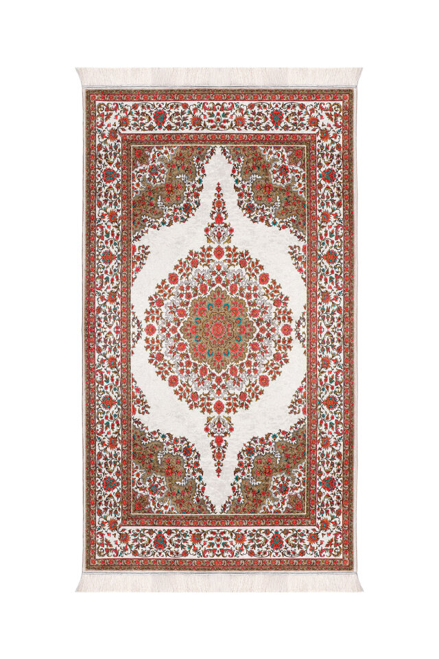 Narçiçeği Kadife Halı Seccade 