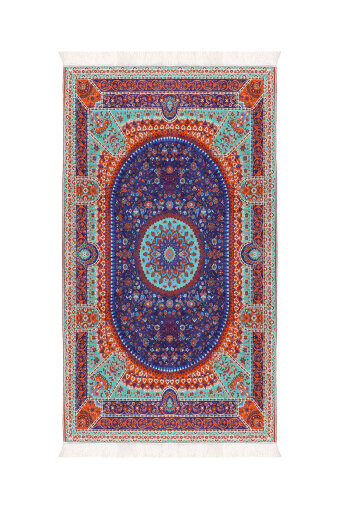 Saks Kadife Halı Seccade 