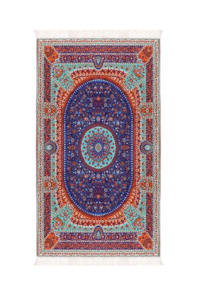 Saks Kadife Halı Seccade 