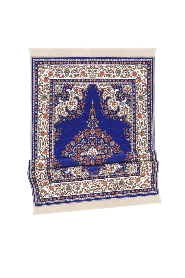 Saks Kadife Halı Seccade - 4