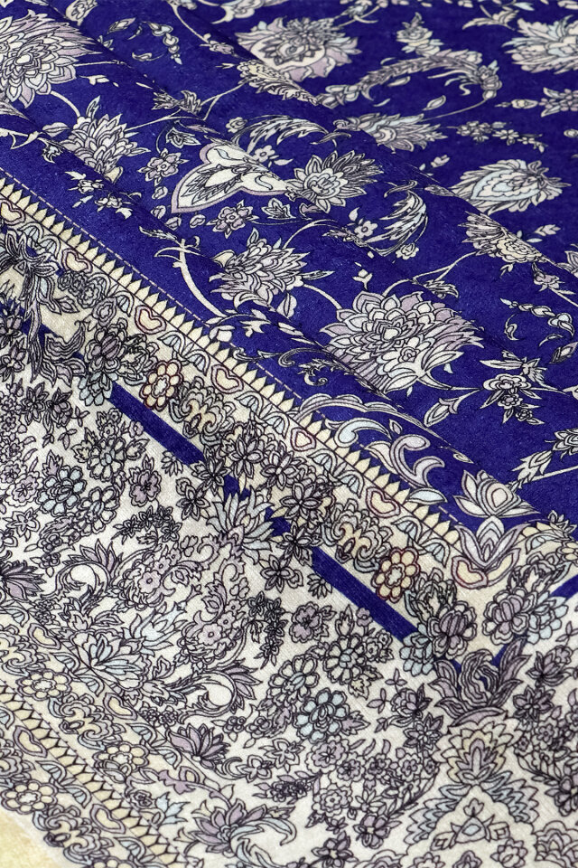 Saks Kadife Halı Seccade - 2