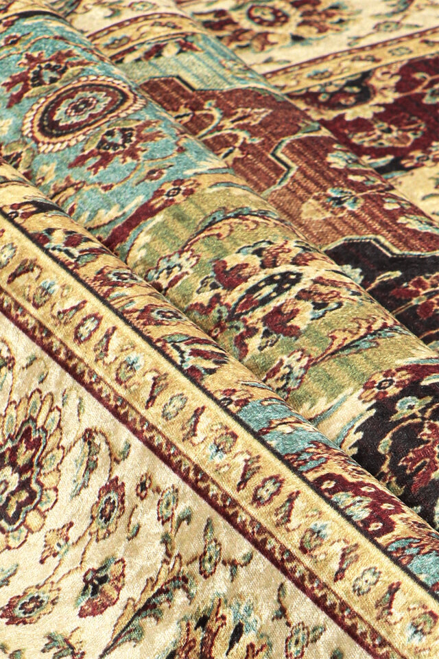 Siyah Kadife Halı Seccade - 2