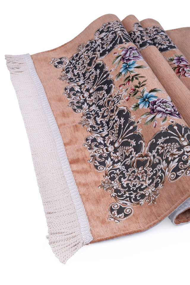 Camel Jüriye Desen Özel Dokuma Seccade - 3