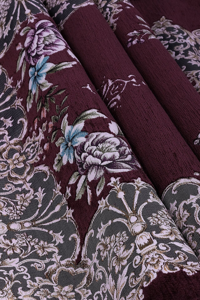 Mürdüm Jüriye Desen Özel Dokuma Seccade - 2