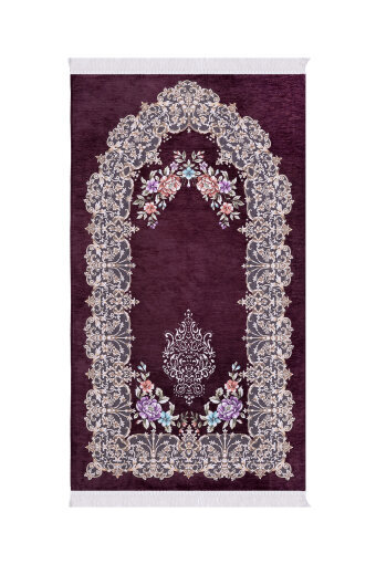 Mürdüm Jüriye Desen Özel Dokuma Seccade 