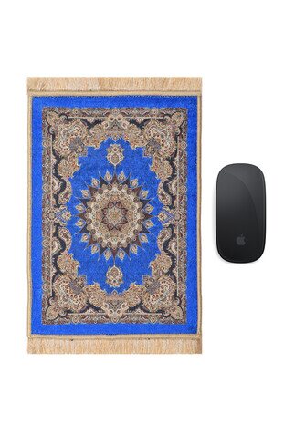 Saks Dekoratif Küçük Halı Mousepad 
