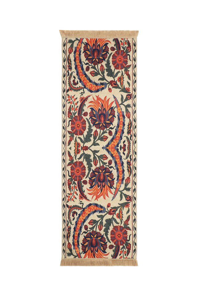 Yeşil Kadife Runner Takımı - 2