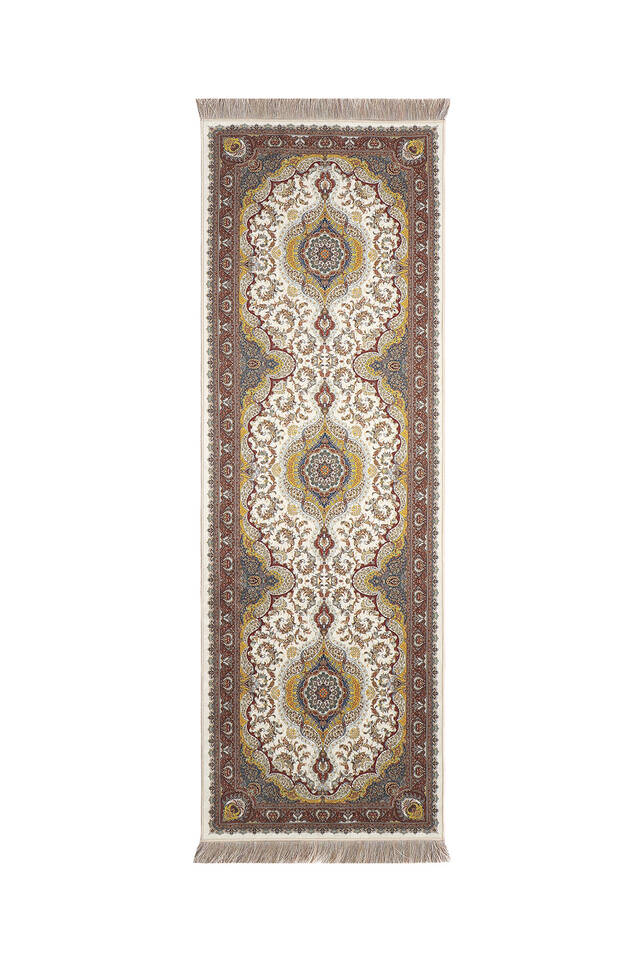 Kahverengi Kadife Runner Takımı - 2