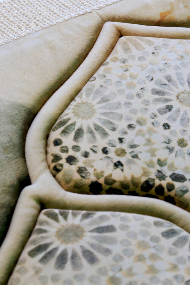 Bej Kapitone Süngerli Seccade - 3