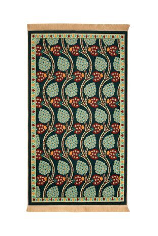 Khaki Velvet Rug Prayer Rug 