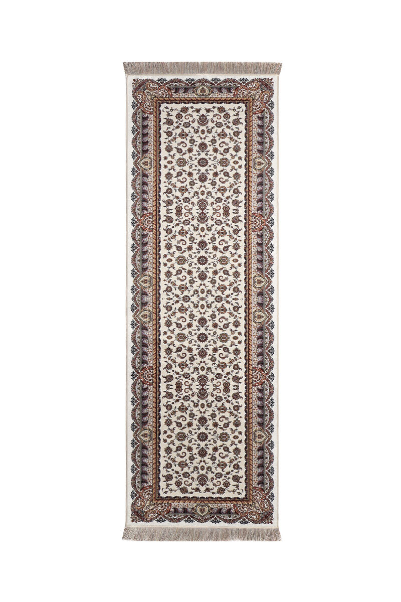 Krem Kadife Runner Takımı - 2