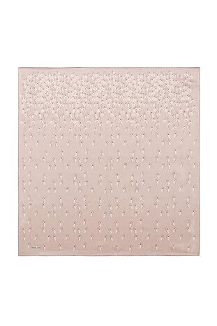 Mink Snowdrop Sura Silk Square Scarf 