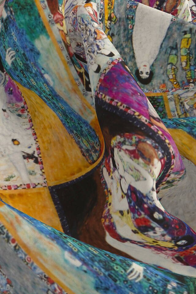 Mint Women Desen İpek Mendil - 3