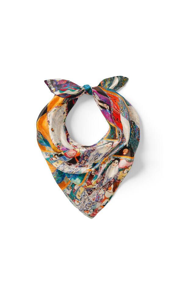 Mint Women Desen İpek Mendil - 2