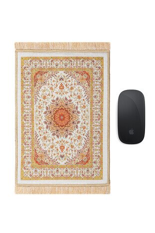 Mustard Decorative Small Carpet Mousepad 
