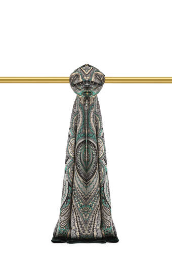 Nefti Nil Desen Sura İpek Şal 