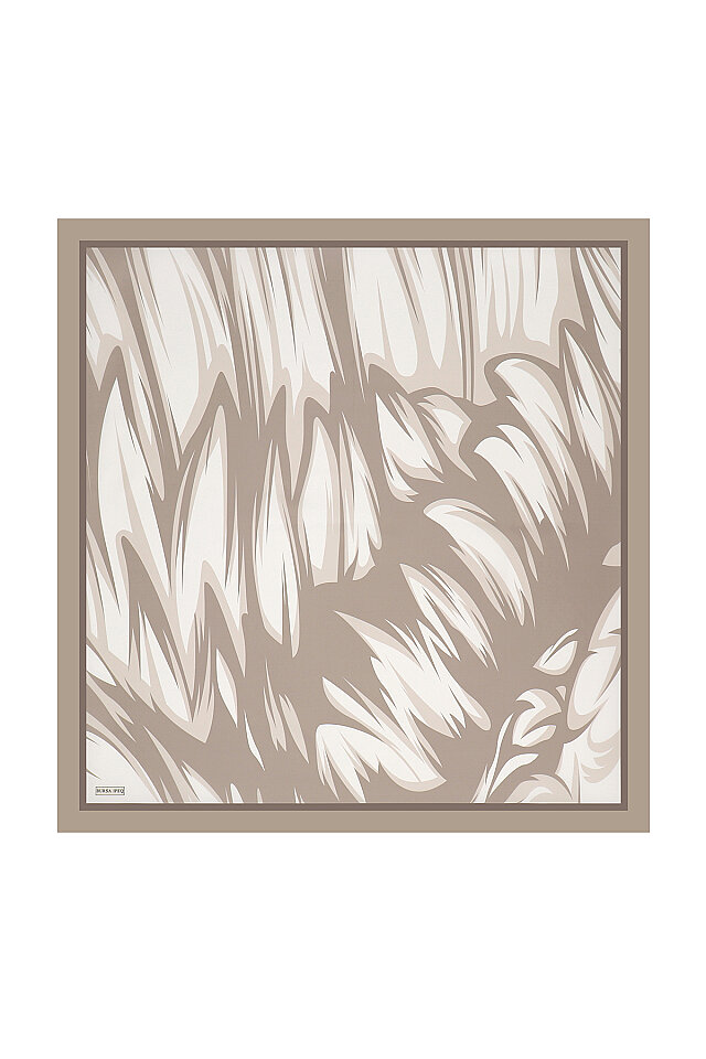 Taş Nilsu Desen Twill İpek Eşarp 