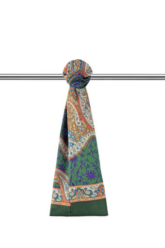 Emerald Shawl Pattern Soft Shawl 