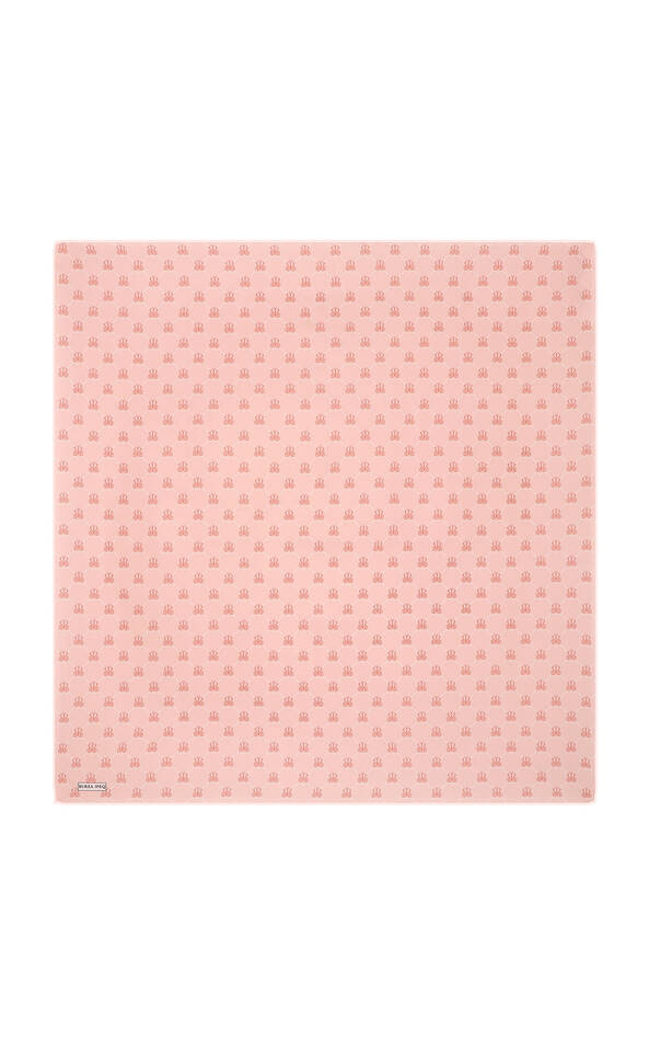 Pink Butterfly Monogram Twill Silk Square Scarf - 2