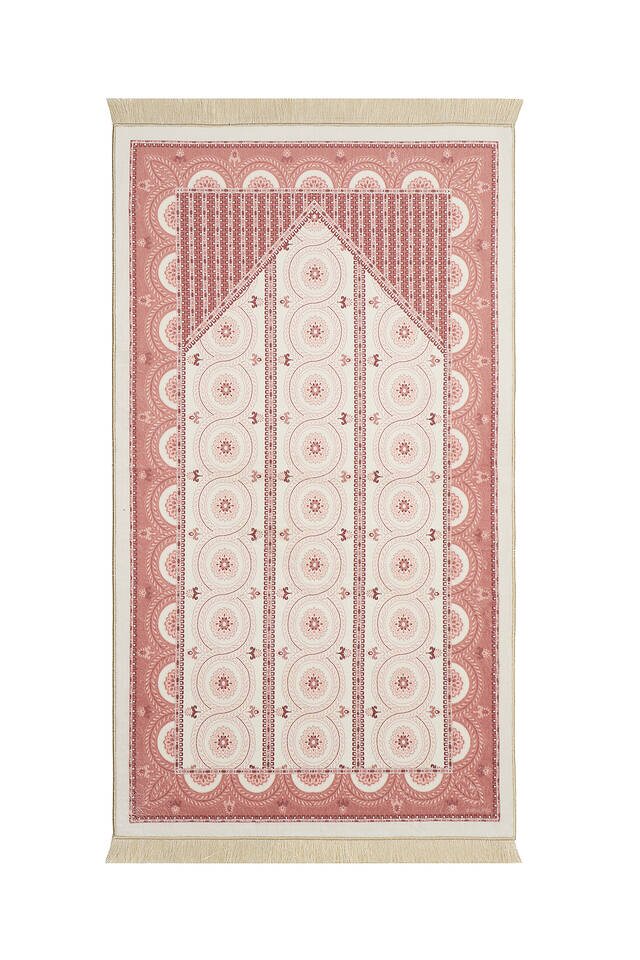 Powder Bamboo Carpet Prayer Rug - Bursa İpek