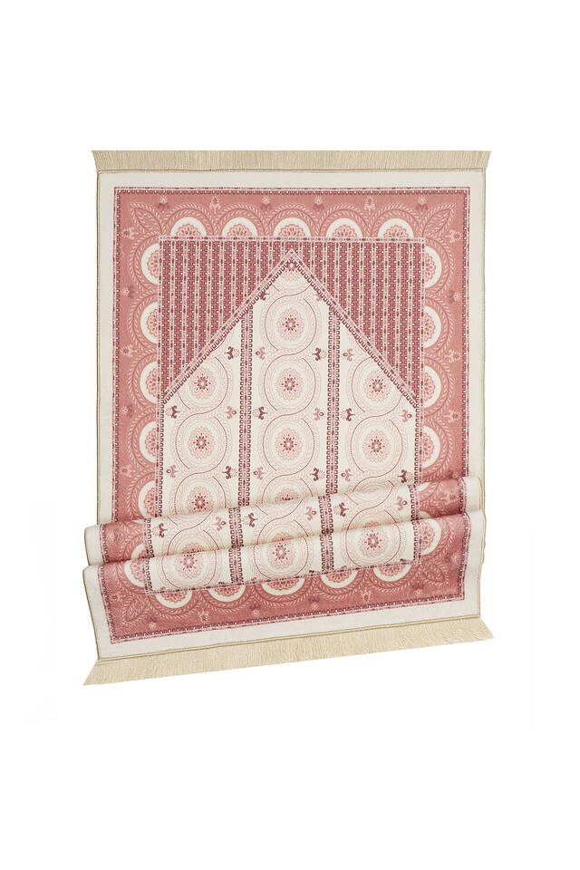 Powder Bamboo Carpet Prayer Rug - 4