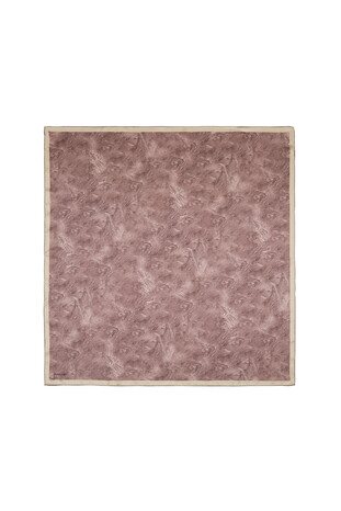 Powder Brush Silk Square Scarf 