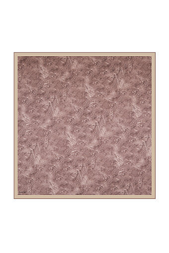 Powder Brush Silk Square Scarf 