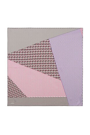 Powder Drop Sura Silk Square Scarf 