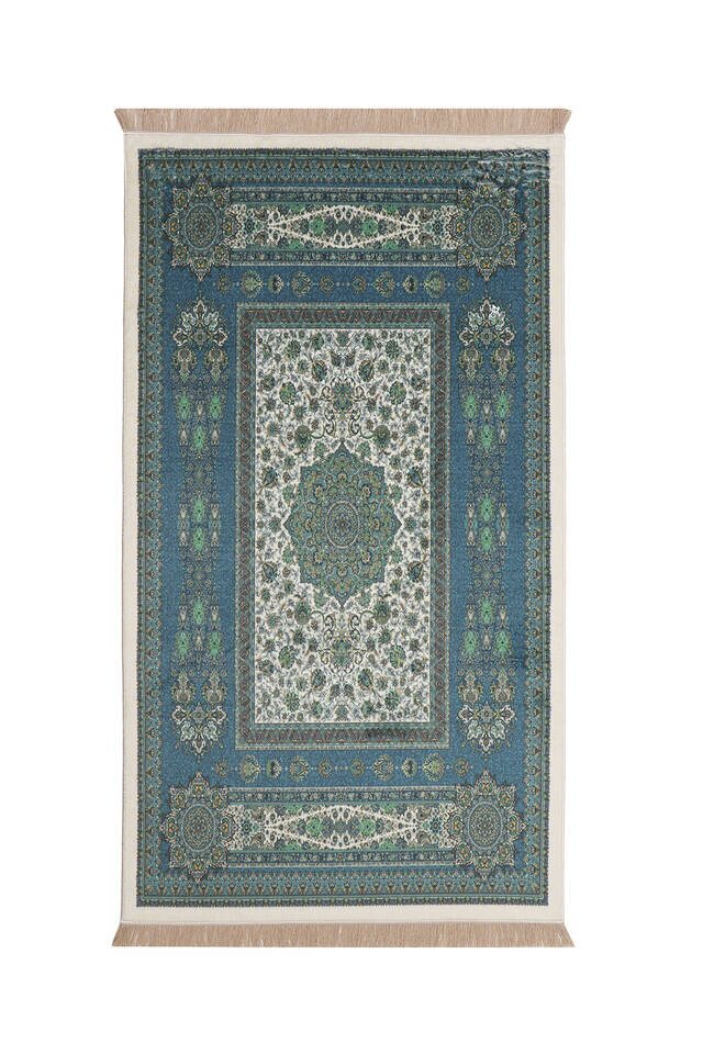 Purple Bamboo Carpet Prayer Rug 