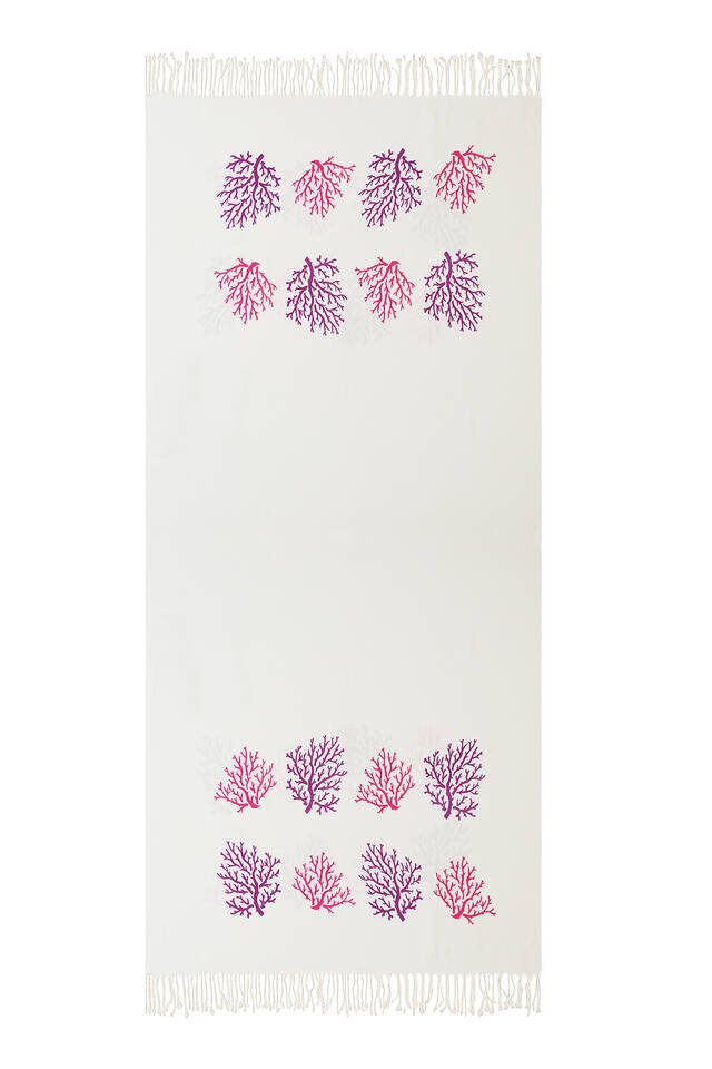 Purple Coral Bamboo Peshtemal - 2