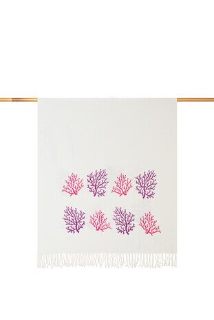 Purple Coral Bamboo Peshtemal 