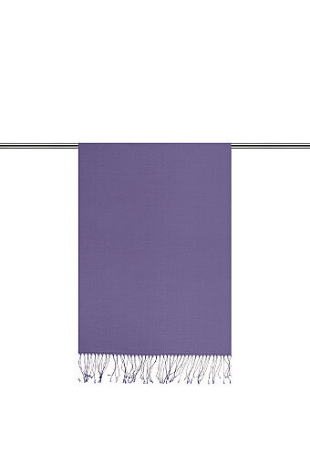 Purple Silk Look Scarf 