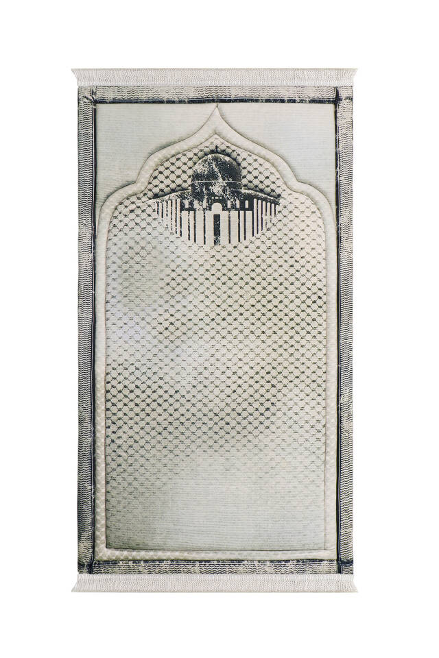 Stone Quilted Sponge Prayer Rug - Bursa İpek