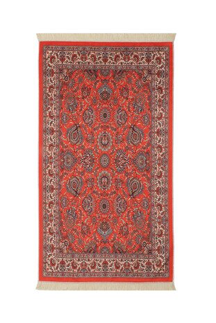 Red Velvet Carpet Prayer Rug 