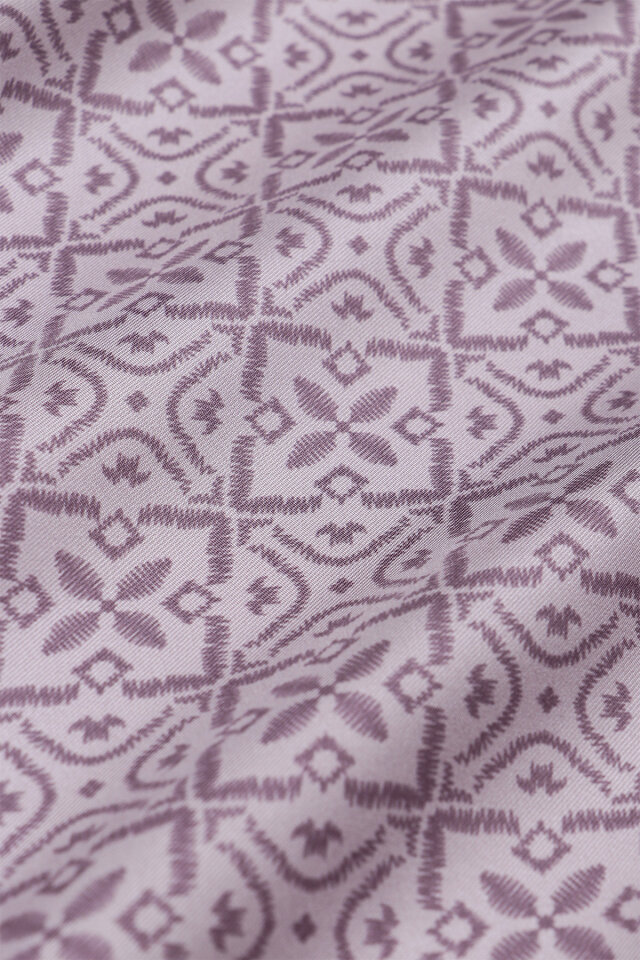Lavanta Rüya Desen Twill İpek Eşarp - 4