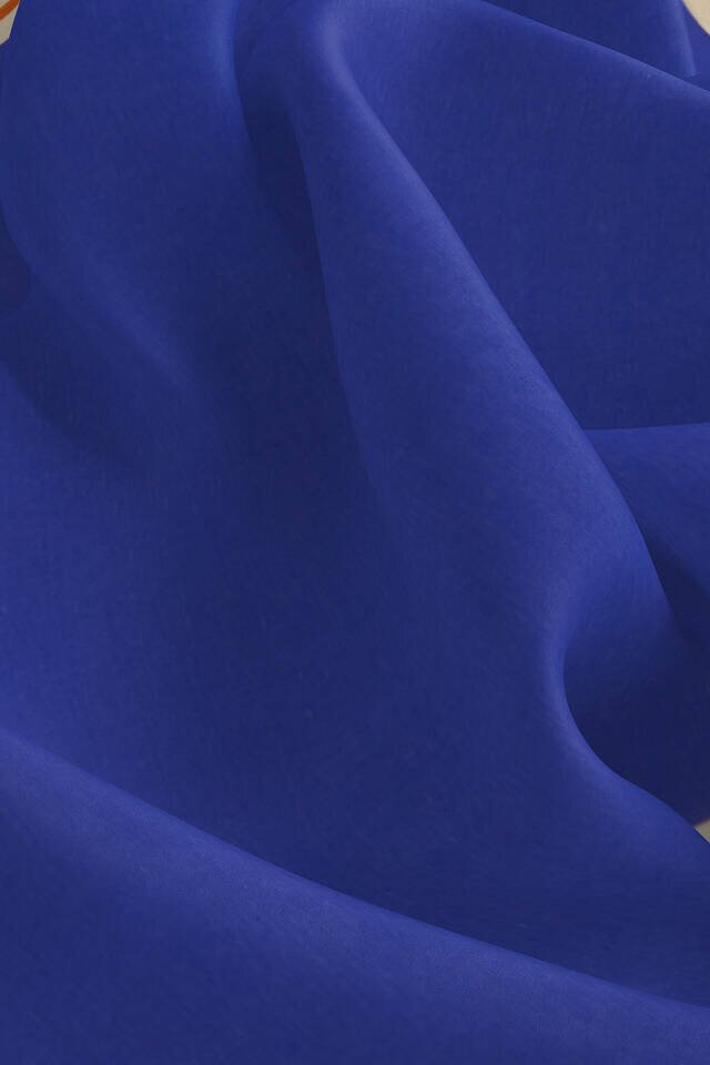 Saks Bordered Plain Silk Pocket Square - 3