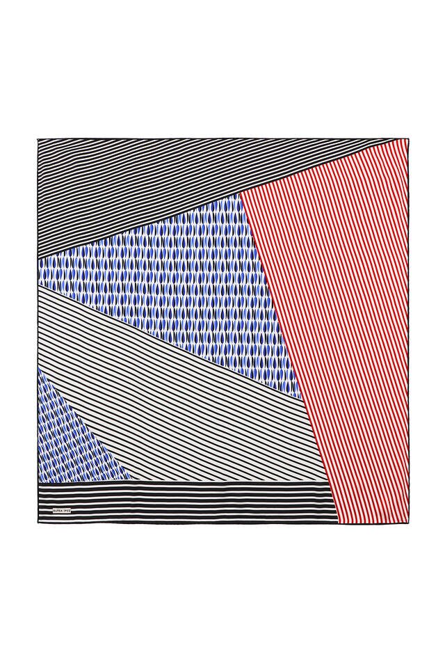 Saks Damla Sura Silk Square Scarf - 2