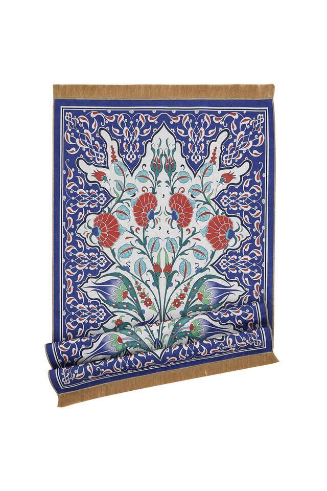 Saks Velvet Carpet Prayer Rug - 4