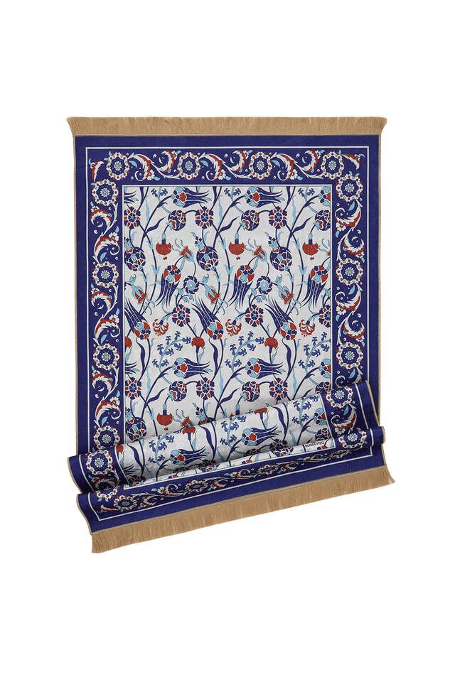 Saks Velvet Carpet Prayer Rug - 4