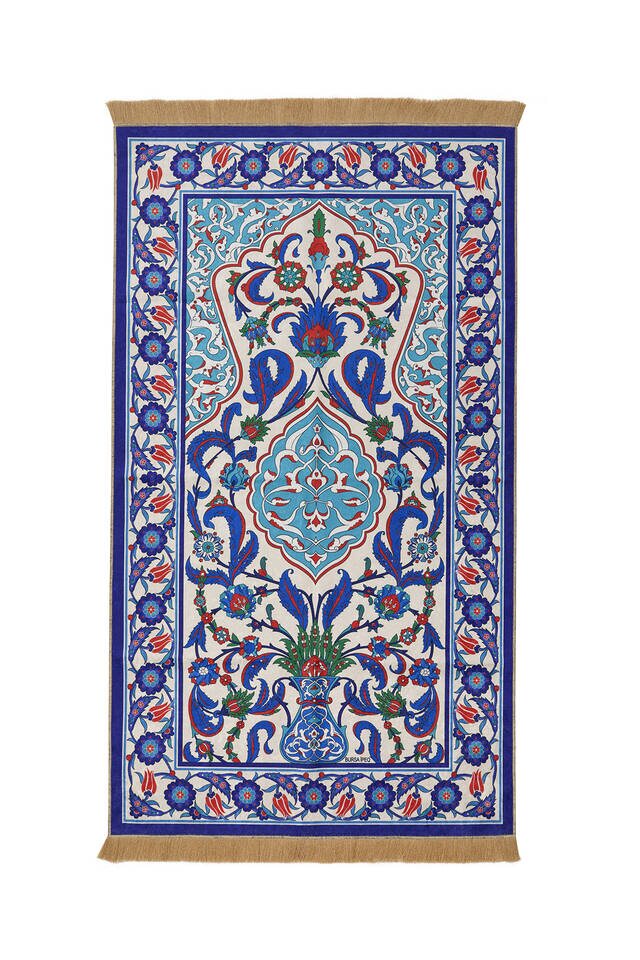 Saks Velvet Carpet Prayer Rug 