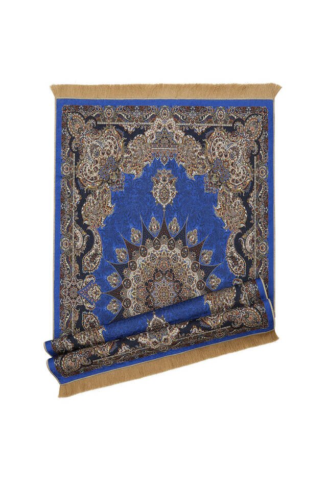 Saks Velvet Carpet Prayer Rug - 4