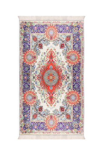 Purple Velvet Carpet Prayer Rug 
