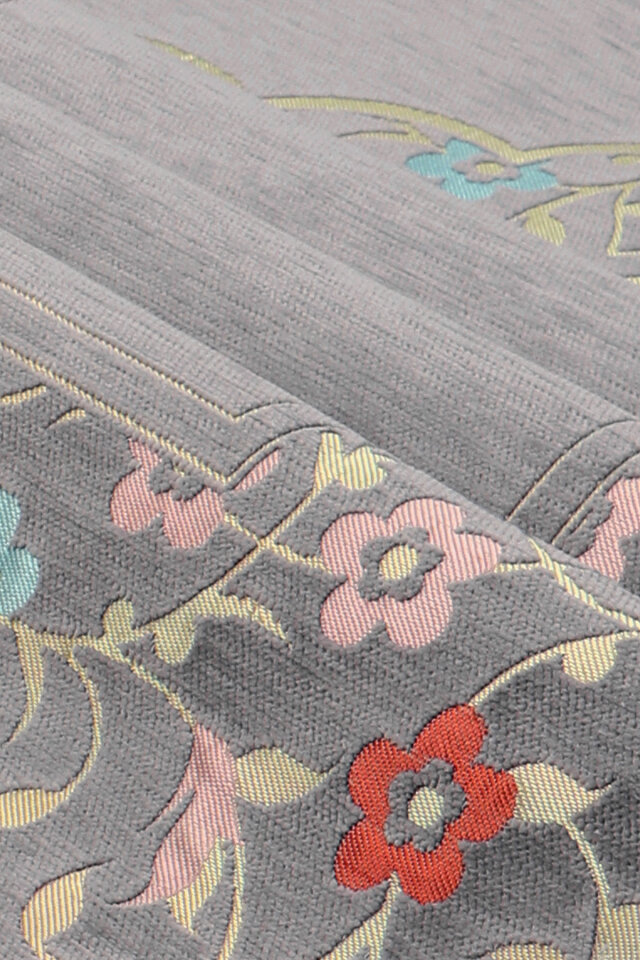 Gri Soft Desen Kabartmalı Özel Dokuma Seccade - 2
