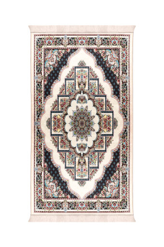 Beige Sponge Velvet Prayer Rug 
