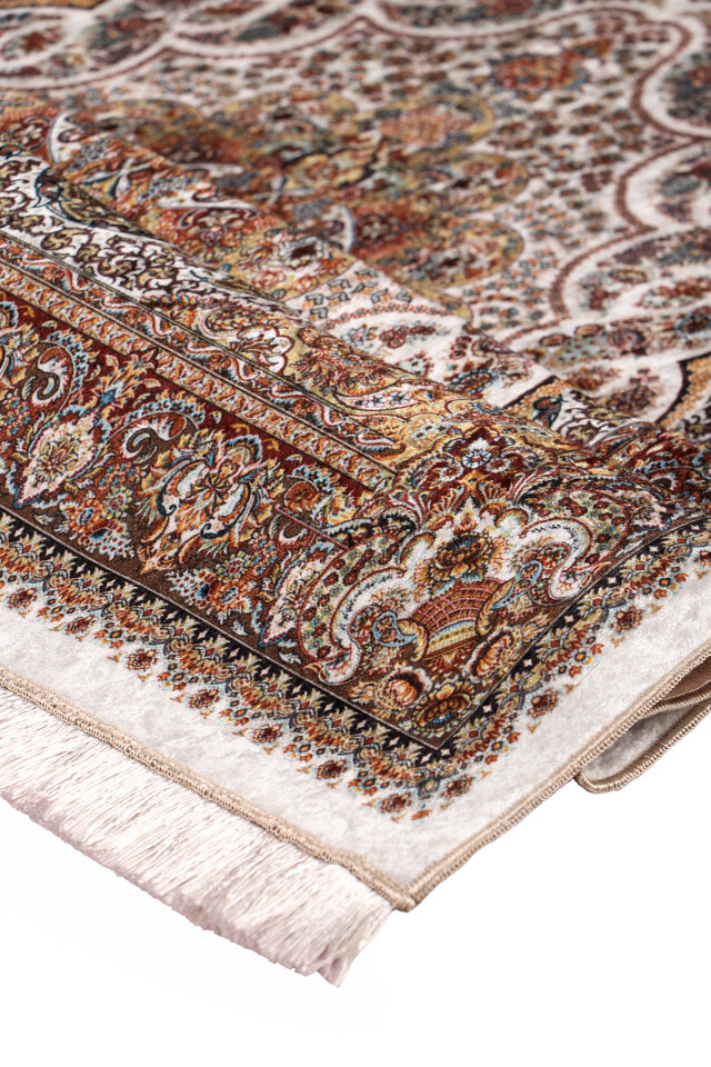 Khaki Sponge Velvet Prayer Rug - 2